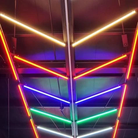 RGB · colourful arrows up close